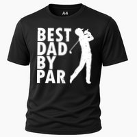 Best Dad By Par Cooling Performance Crew T-Shirt
