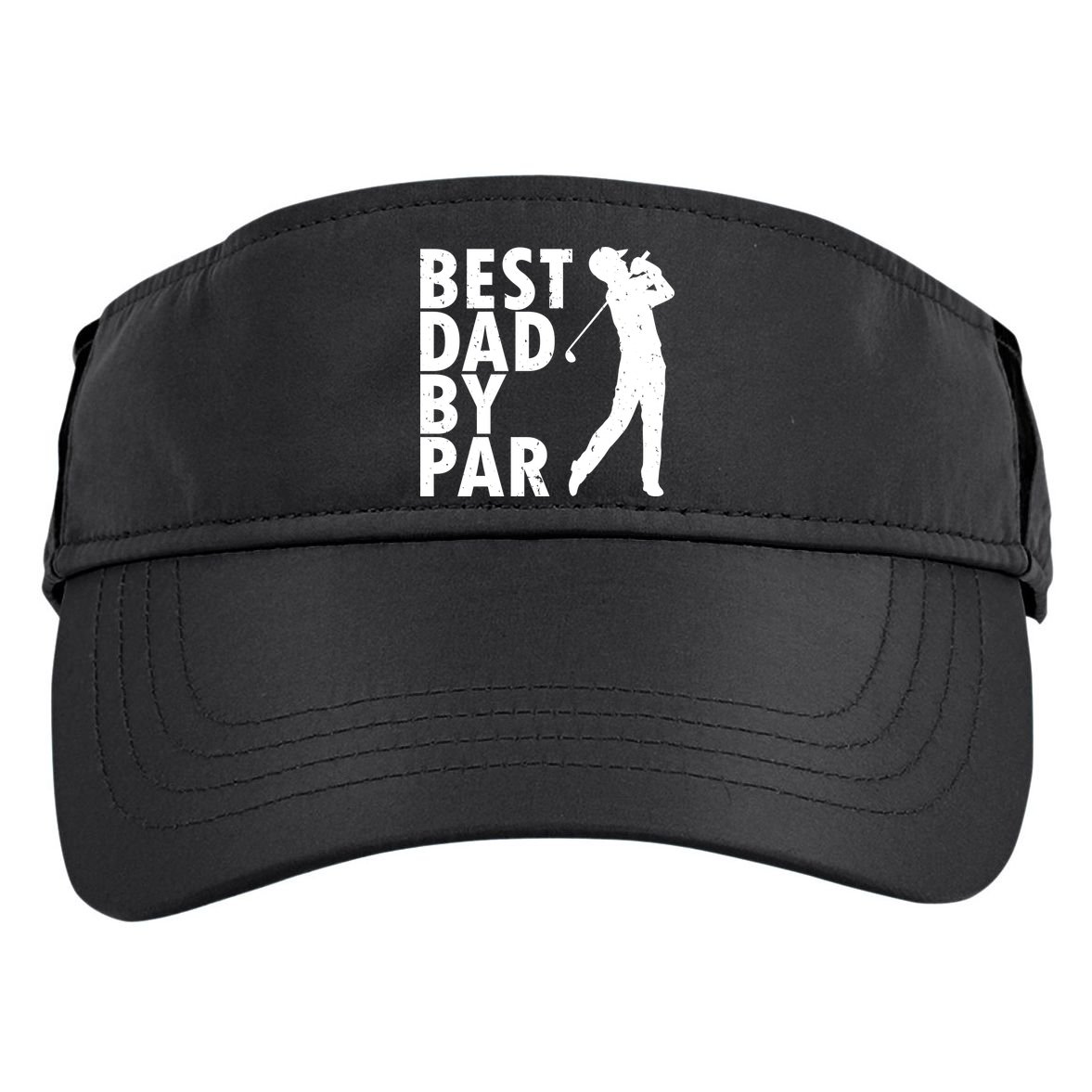 Best Dad By Par Adult Drive Performance Visor