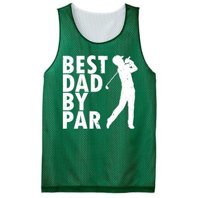 Best Dad By Par Mesh Reversible Basketball Jersey Tank