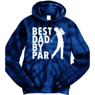 Best Dad By Par Tie Dye Hoodie