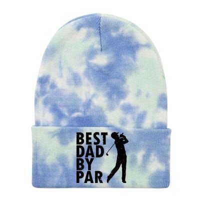 Best Dad By Par Tie Dye 12in Knit Beanie