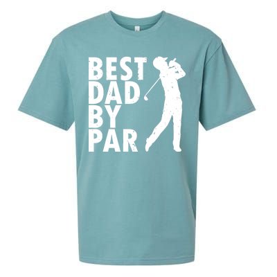 Best Dad By Par Sueded Cloud Jersey T-Shirt