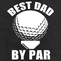 Best Dad By Par Funny Golf Dad Trucker Hat