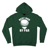 Best Dad By Par Funny Golf Dad Hoodie