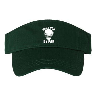Best Dad By Par Funny Golf Dad Visor