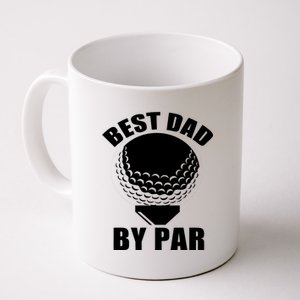 Best Dad By Par Funny Golf Dad Coffee Mug