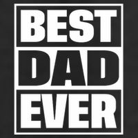Best Dad Ever 7 Panel Mesh Trucker Snapback Hat