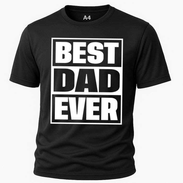 Best Dad Ever Cooling Performance Crew T-Shirt