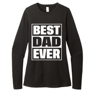 Best Dad Ever Womens CVC Long Sleeve Shirt