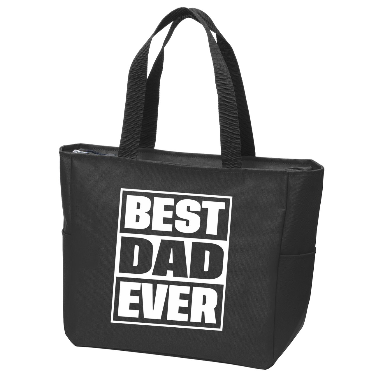 Best Dad Ever Zip Tote Bag
