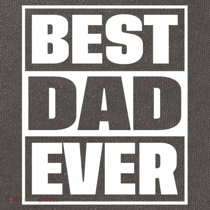 Best Dad Ever Cotton Canvas Backpack