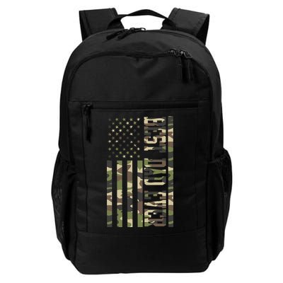 Best Dad Ever Army Flag Backpack