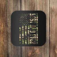 Best Dad Ever Army Flag Coaster