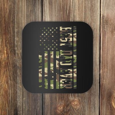 Best Dad Ever Army Flag Coaster