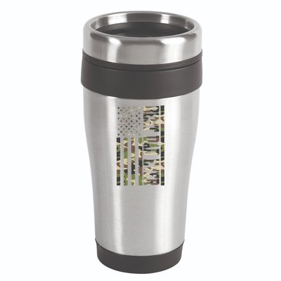 Best Dad Ever Army Flag 16oz Travel Tumbler