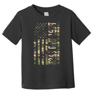 Best Dad Ever Army Flag Toddler T-Shirt