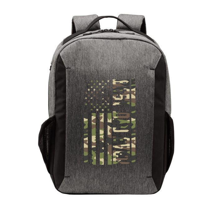 Best Dad Ever Army Flag Vector Backpack