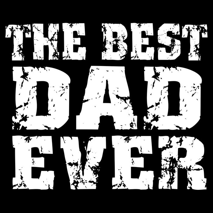 Best Dad Ever Block Logo Women's V-Neck T-Shirt