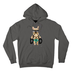 Best Dad Ever Cute Funny Dog Pug Dad Hoodie