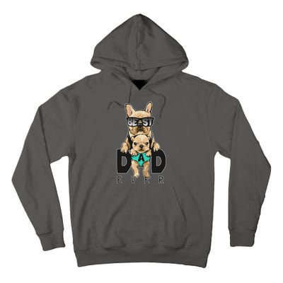 Best Dad Ever Cute Funny Dog Pug Dad Tall Hoodie