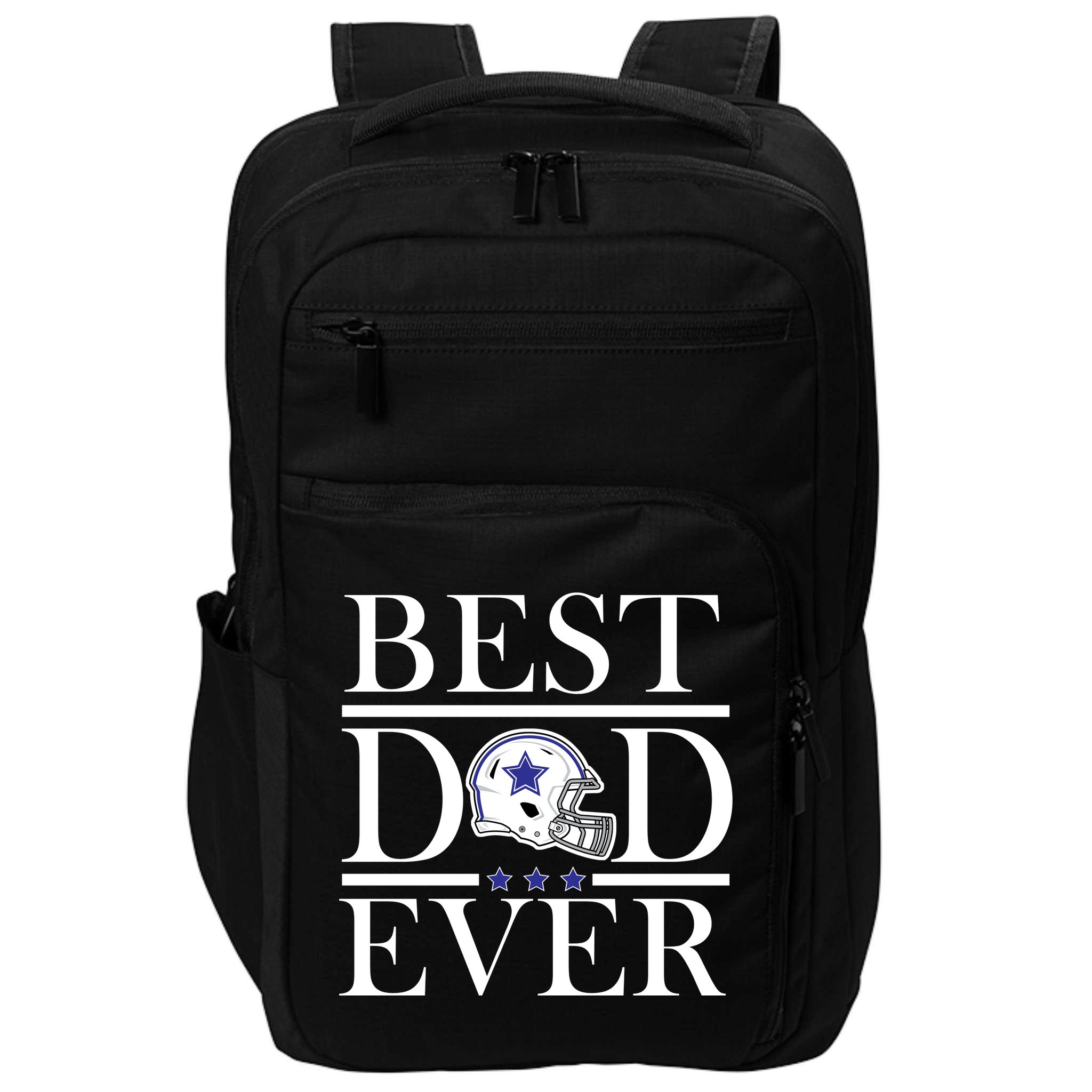 Best Dad Ever Dallas Football Impact Tech Backpack