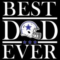 Best Dad Ever Dallas Football Impact Tech Backpack
