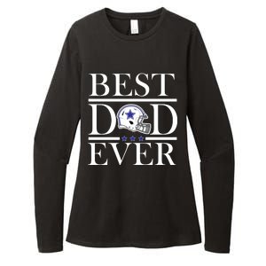 Best Dad Ever Dallas Football Womens CVC Long Sleeve Shirt