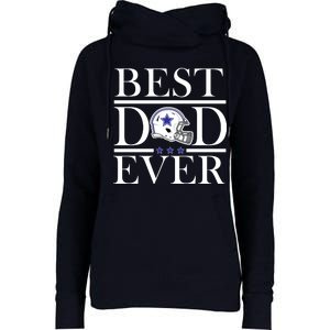 Best Dad Ever Dallas Football Womens Funnel Neck Pullover Hood