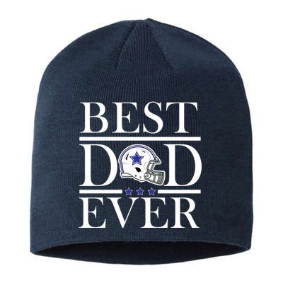 Best Dad Ever Dallas Football Sustainable Beanie