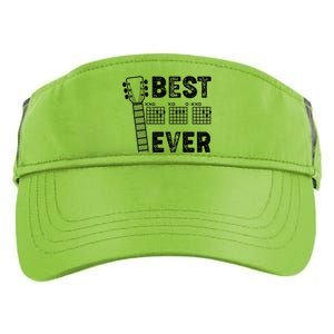 Best Dad Ever Musical Guitar Chords Adult Drive Performance Visor