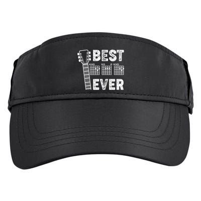 Best Dad Ever Musical Guitar Chords Adult Drive Performance Visor