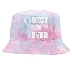 Best Dad Ever Musical Guitar Chords Tie-Dyed Bucket Hat