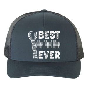 Best Dad Ever Musical Guitar Chords Yupoong Adult 5-Panel Trucker Hat