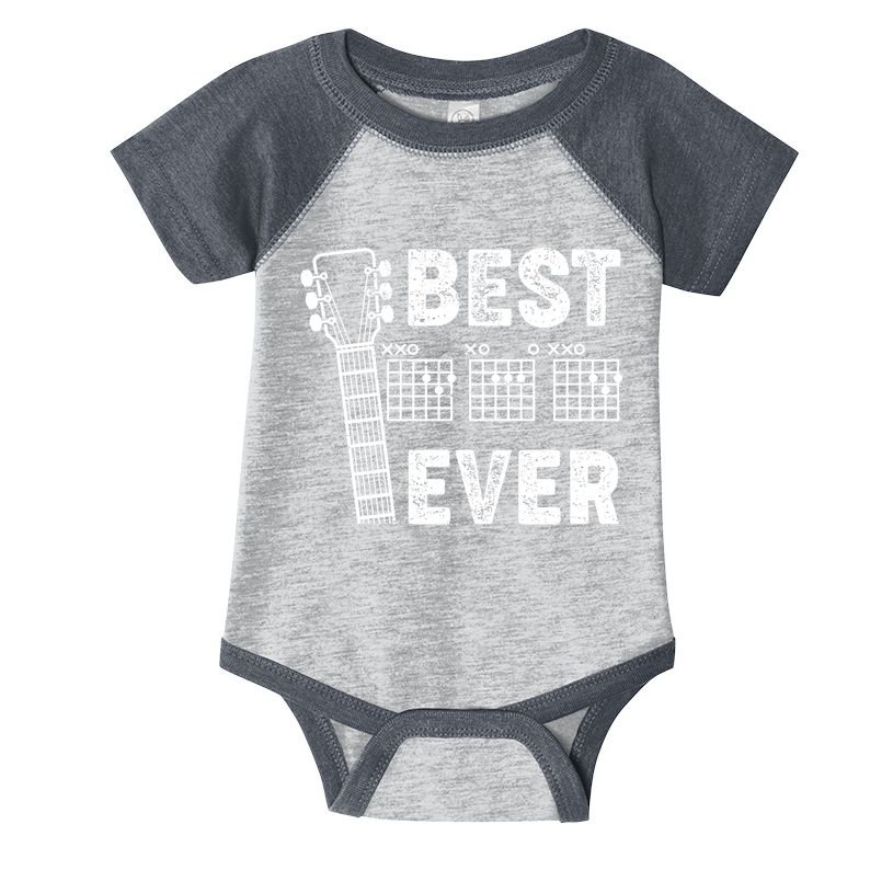 Best Dad Ever Musical Guitar Chords Infant Baby Jersey Bodysuit