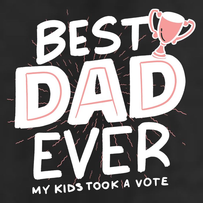 Best Dad Ever My Kids Took A Vote 7 Panel Mesh Trucker Snapback Hat