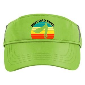 Best Dad Ever Super Dad Hero Adult Drive Performance Visor