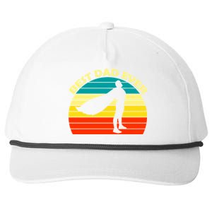 Best Dad Ever Super Dad Hero Snapback Five-Panel Rope Hat