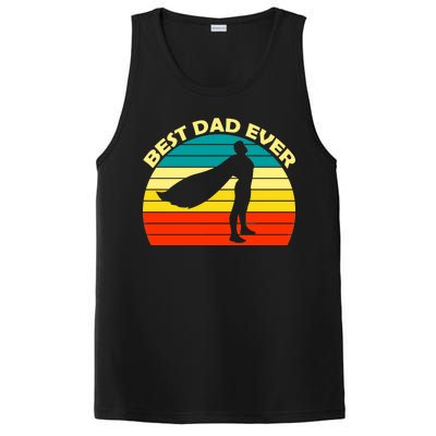 Best Dad Ever Super Dad Hero PosiCharge Competitor Tank