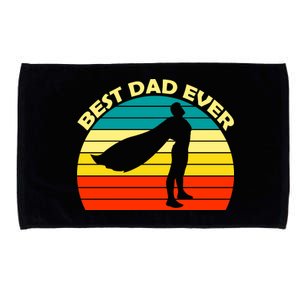 Best Dad Ever Super Dad Hero Microfiber Hand Towel