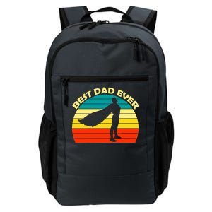 Best Dad Ever Super Dad Hero Daily Commute Backpack