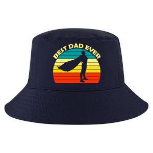 Best Dad Ever Super Dad Hero Cool Comfort Performance Bucket Hat