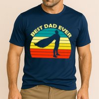 Best Dad Ever Super Dad Hero Performance Shirt