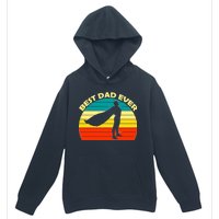 Best Dad Ever Super Dad Hero Urban Pullover Hoodie