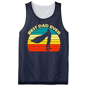 Best Dad Ever Super Dad Hero Mesh Reversible Basketball Jersey Tank