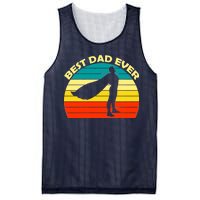 Best Dad Ever Super Dad Hero Mesh Reversible Basketball Jersey Tank