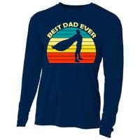 Best Dad Ever Super Dad Hero Cooling Performance Long Sleeve Crew