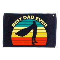 Best Dad Ever Super Dad Hero Grommeted Golf Towel