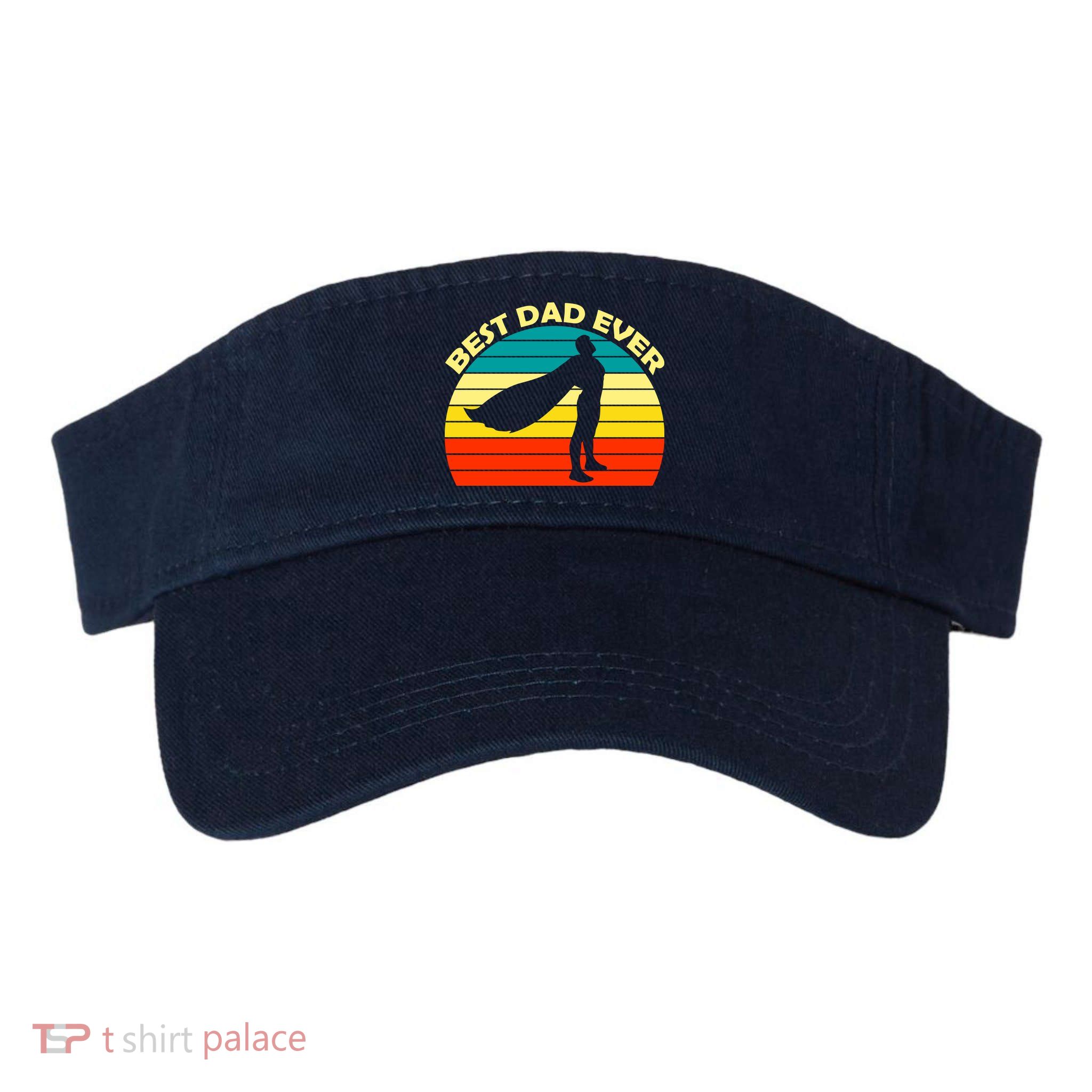 Best Dad Ever Super Dad Hero Visor