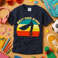 Best Dad Ever Super Dad Hero Kids T-Shirt