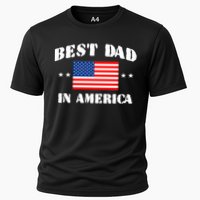 Best Dad In America & Best Papa In The World Cooling Performance Crew T-Shirt
